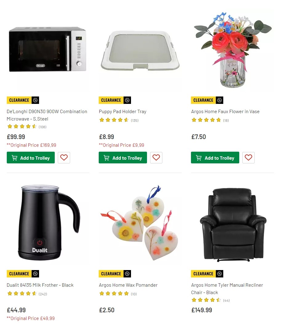 Argos Offers from 11 June