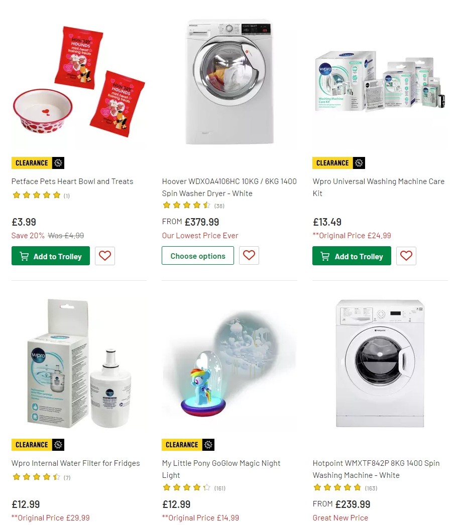 Argos Offers from 11 June