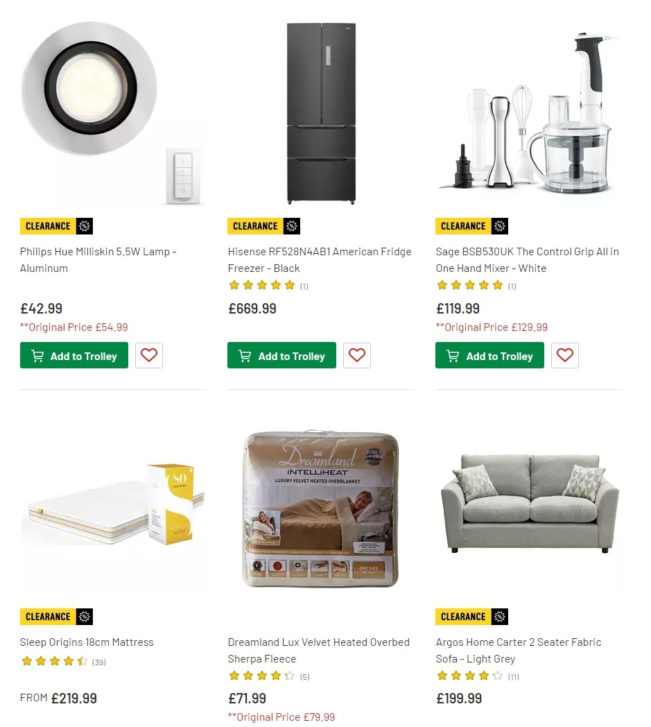 Argos Offers from 11 June