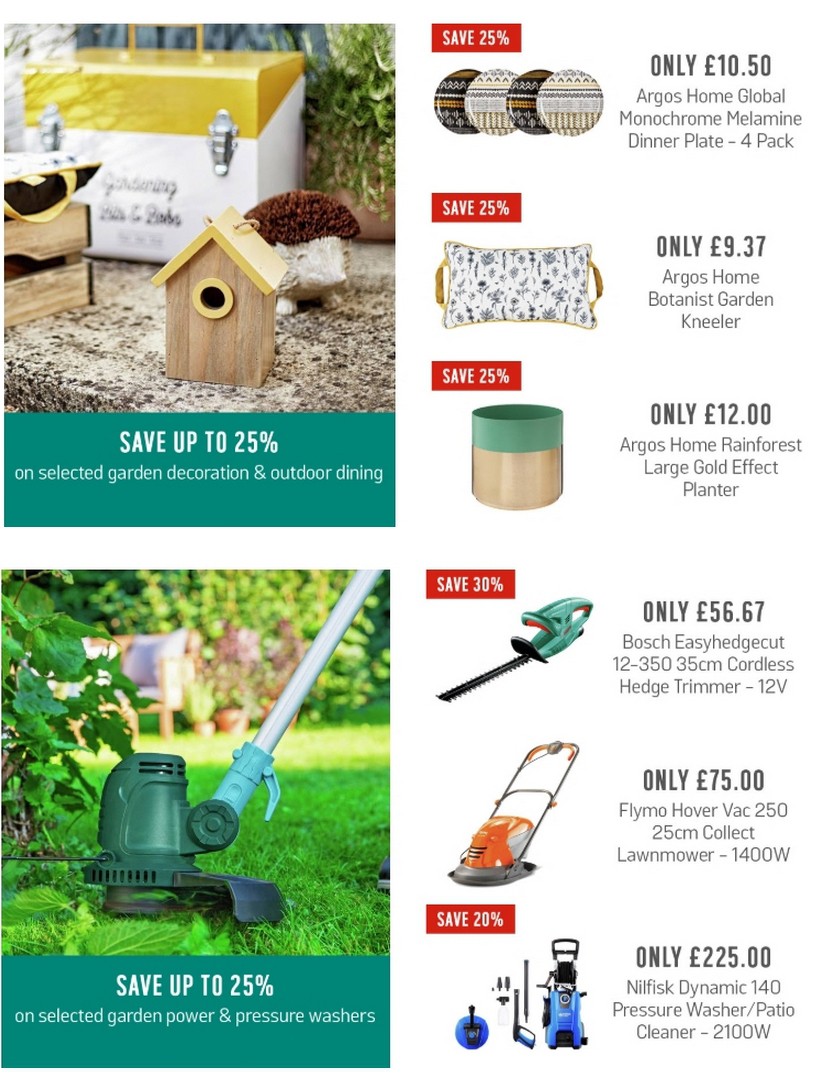 Argos Offers from 11 June