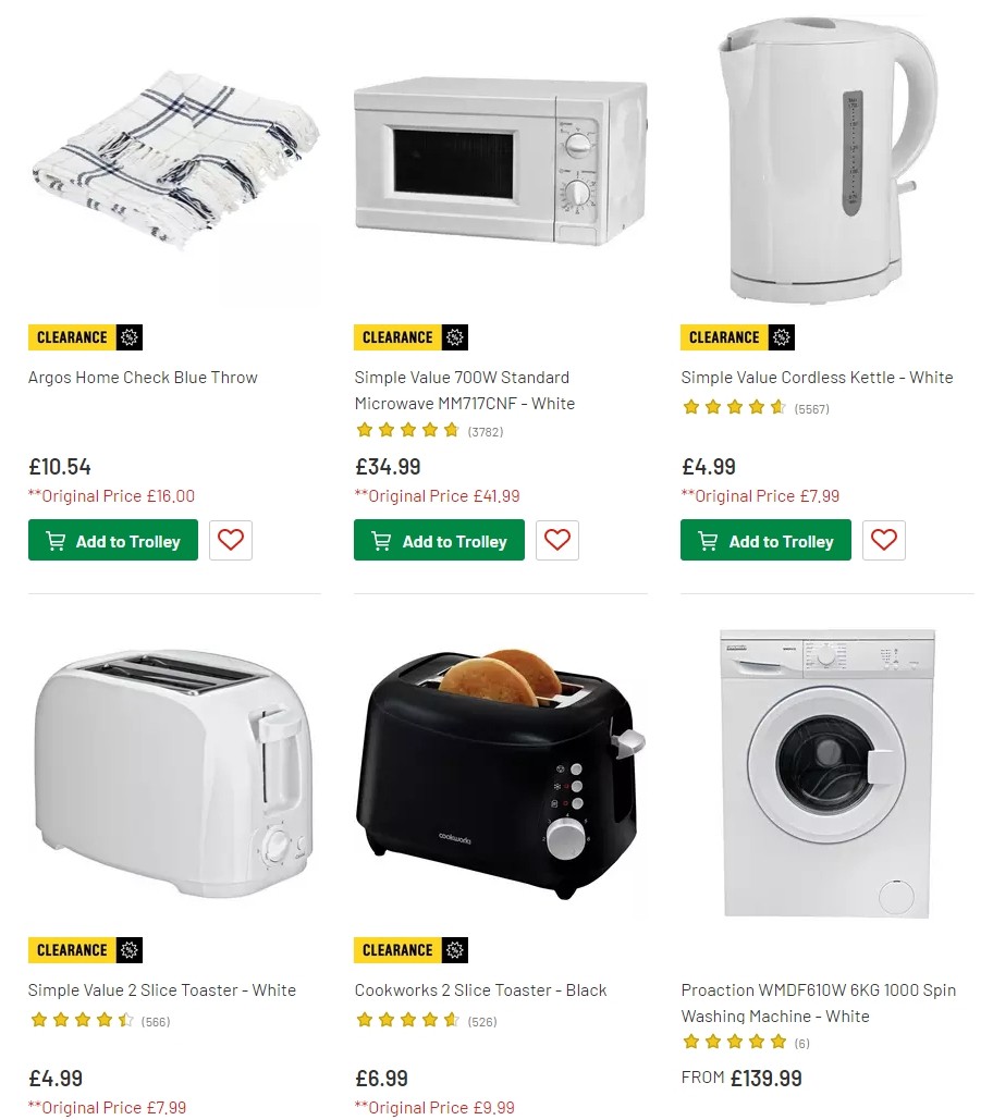 Argos Offers from 11 June