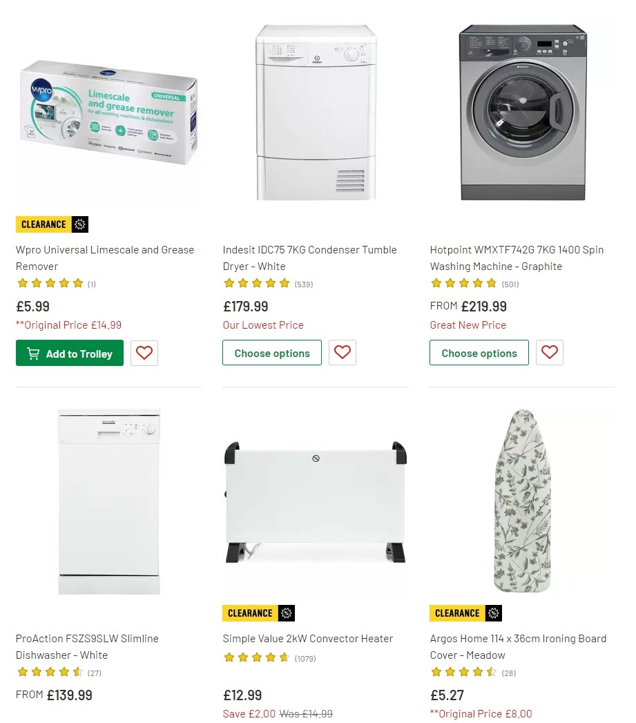 Argos Offers from 11 June