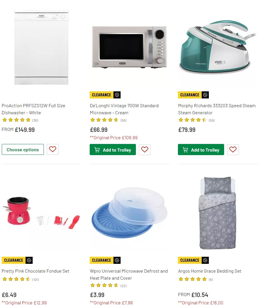 Argos Offers from 11 June