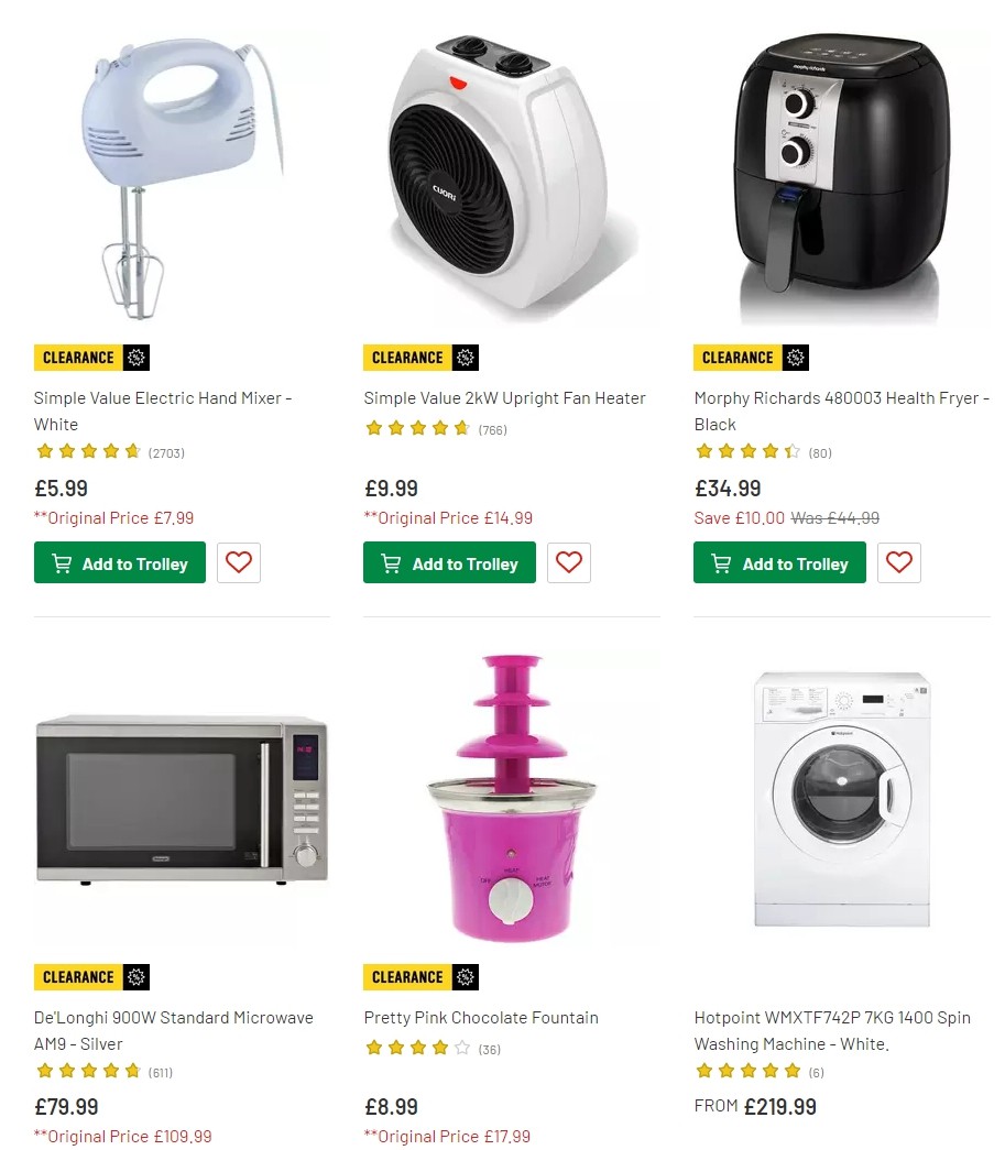 Argos Offers from 11 June