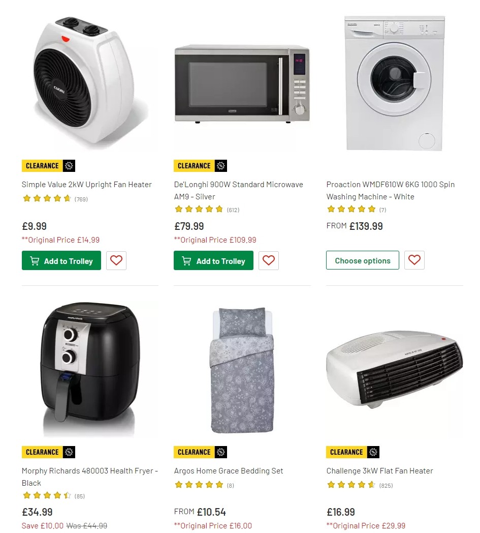 Argos Offers from 18 June