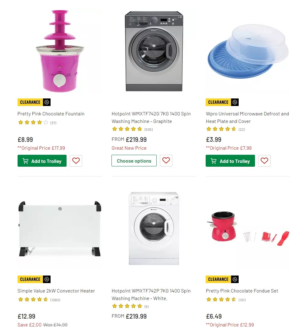 Argos Offers from 18 June