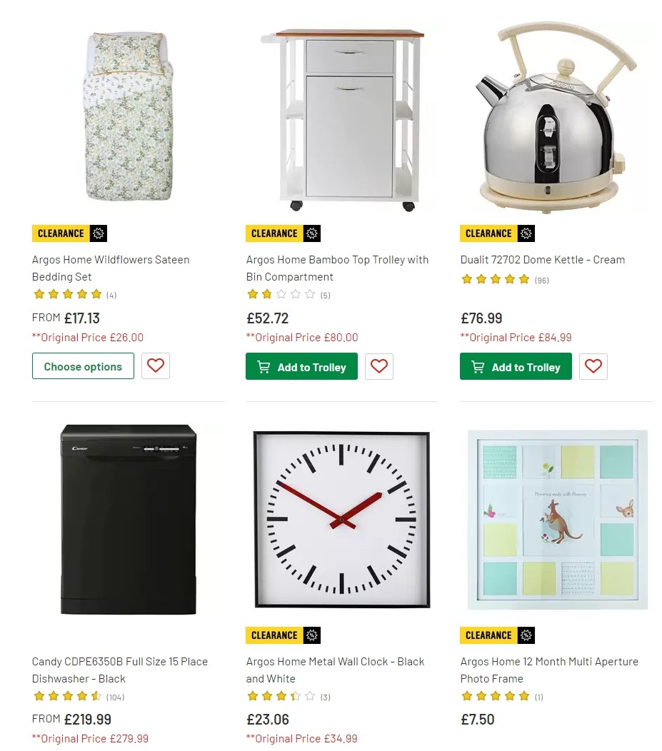 Argos Offers from 18 June