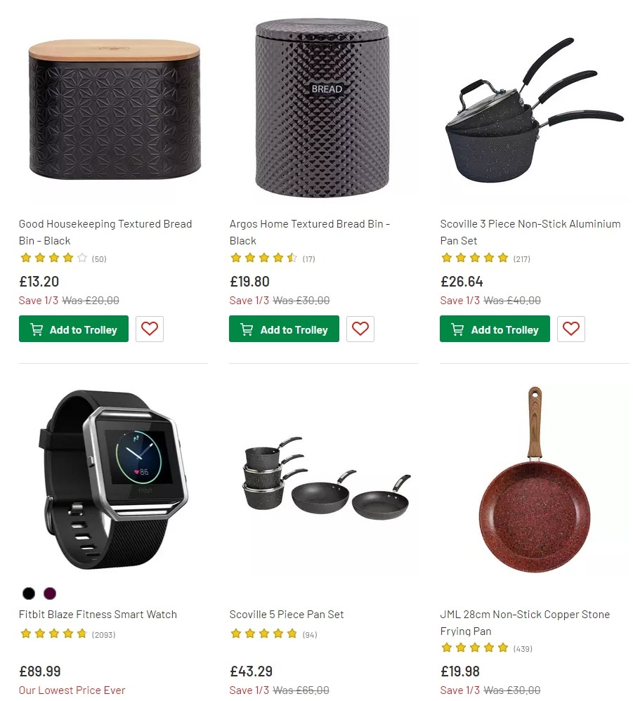 Argos Offers from 25 June