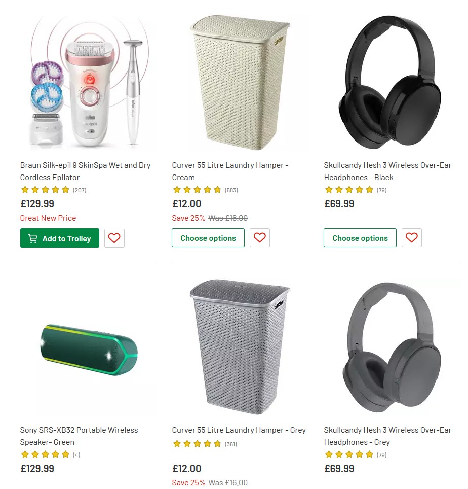 Argos Offers from 25 June