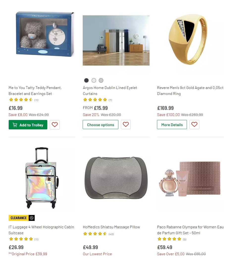 Argos Offers from 25 June