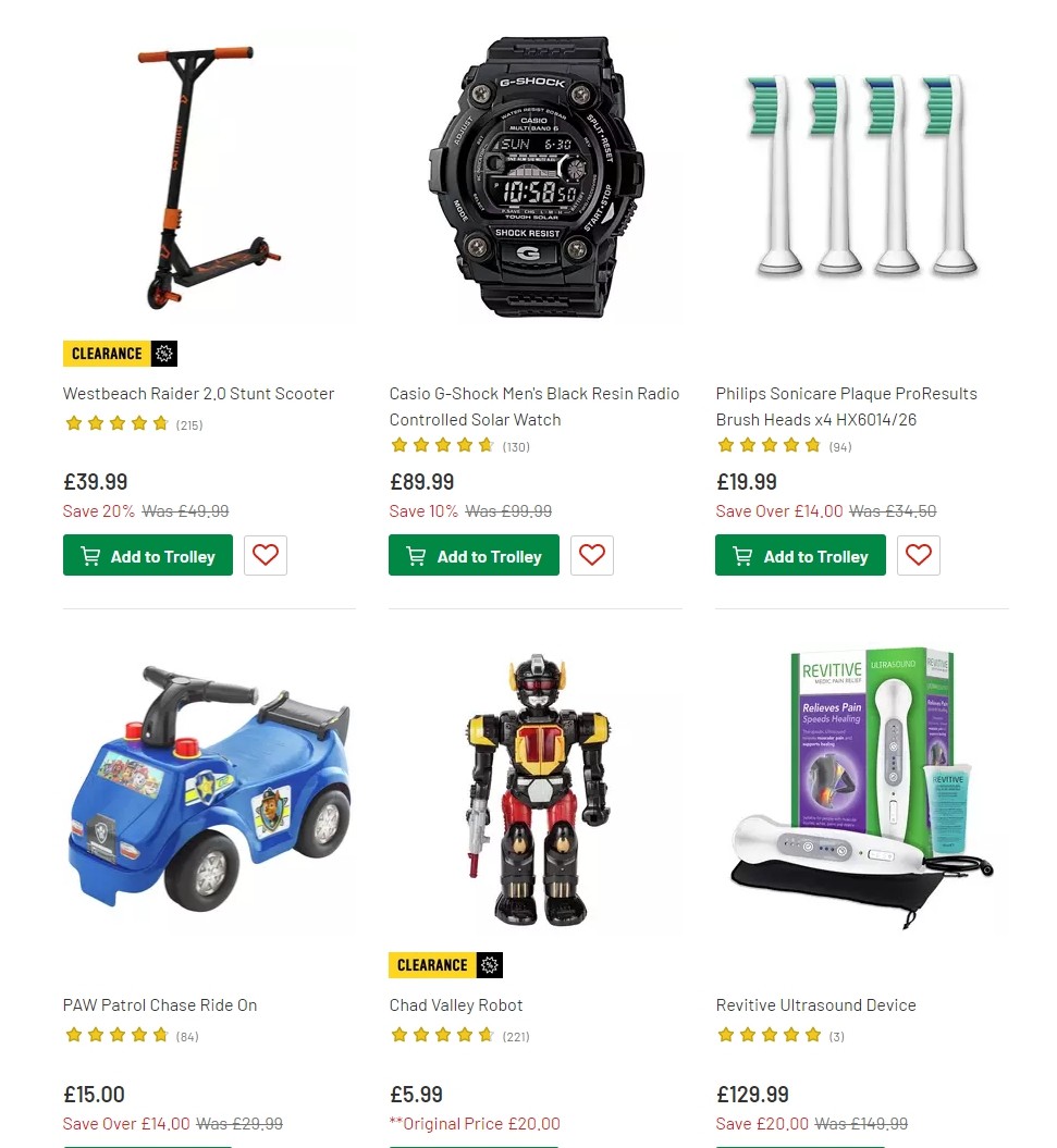 Argos Offers from 25 June