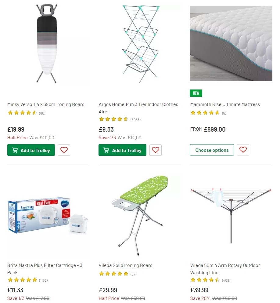 Argos Offers from 2 July