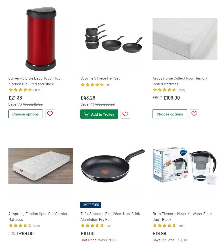 Argos Offers from 2 July