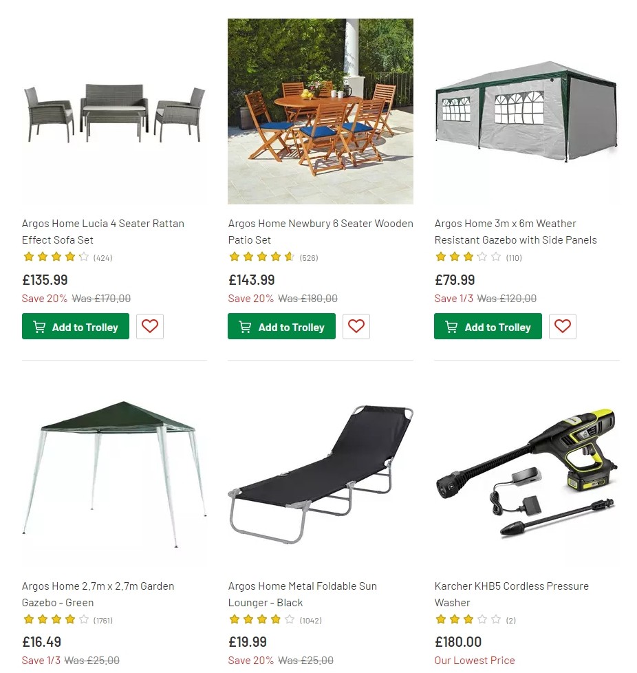 Argos Offers from 2 July