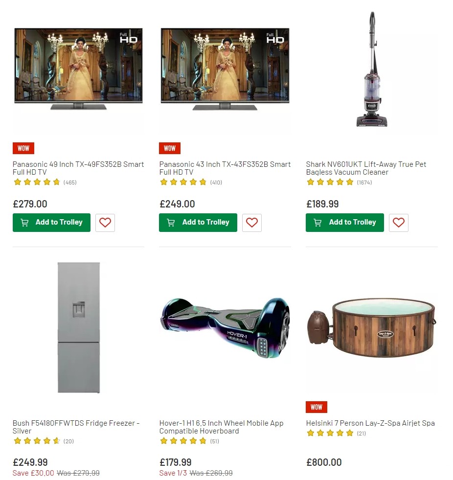 Argos Offers from 9 July