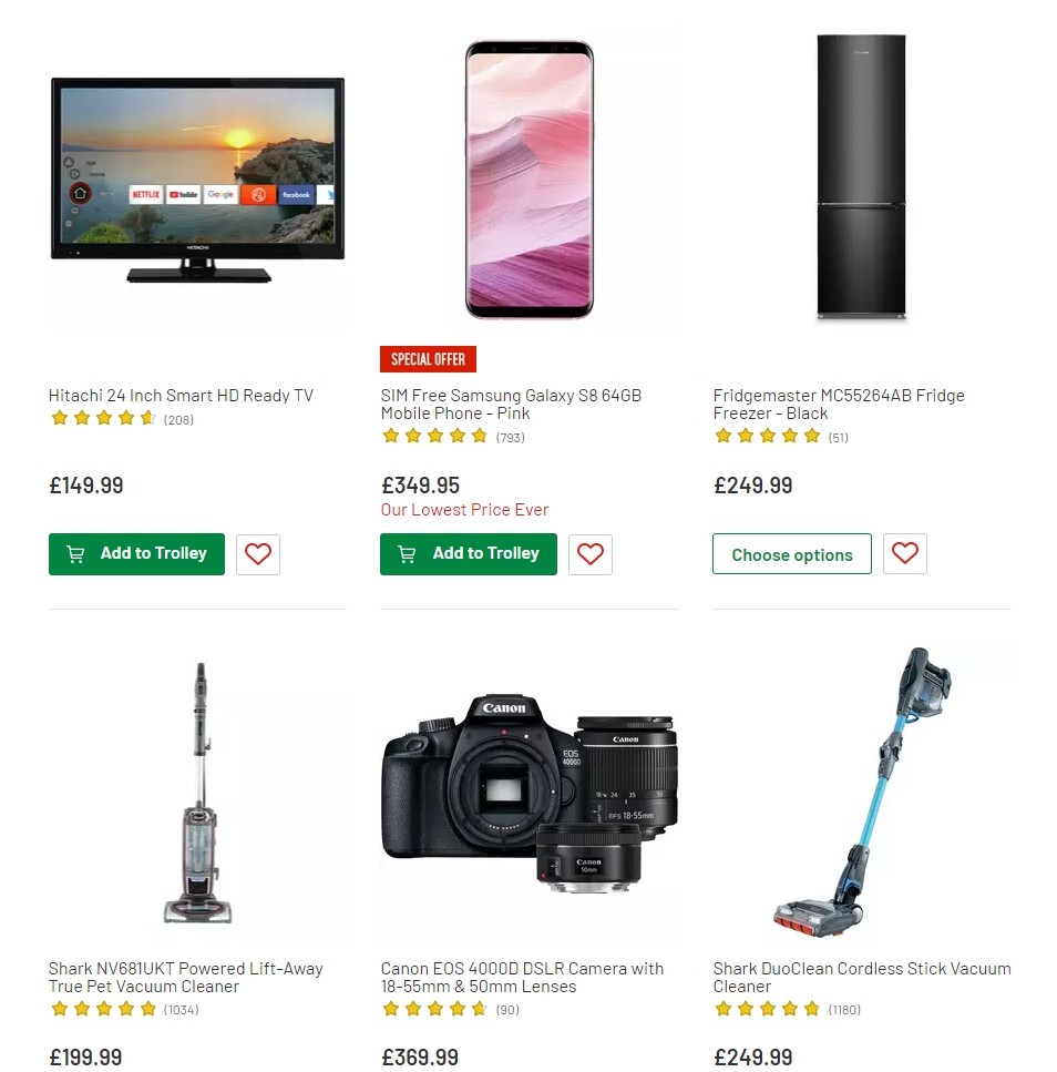 Argos Offers from 16 July