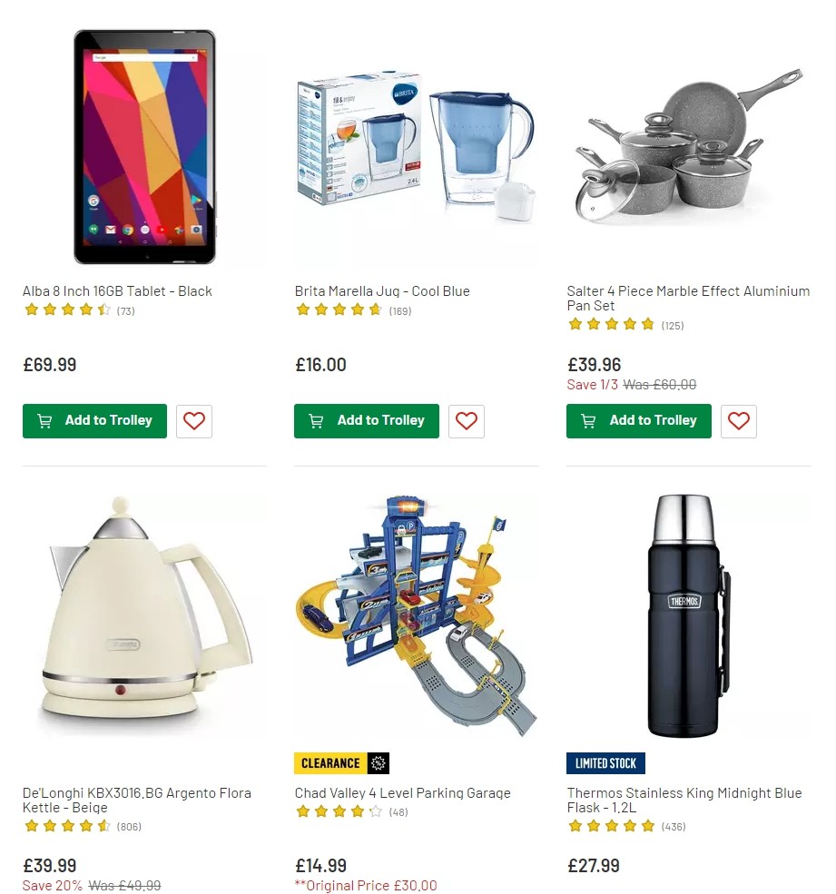 Argos Offers from 16 July