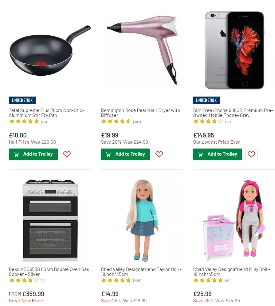 Argos Offers from 16 July