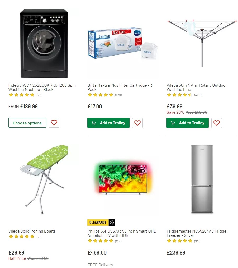 Argos Offers from 16 July