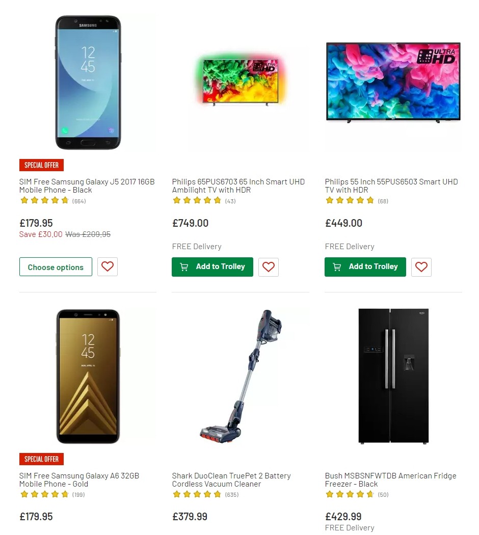 Argos Offers from 16 July