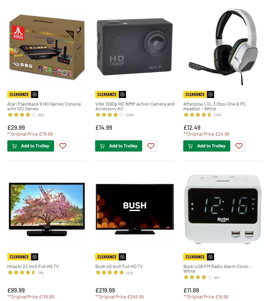 Argos Offers from 23 July