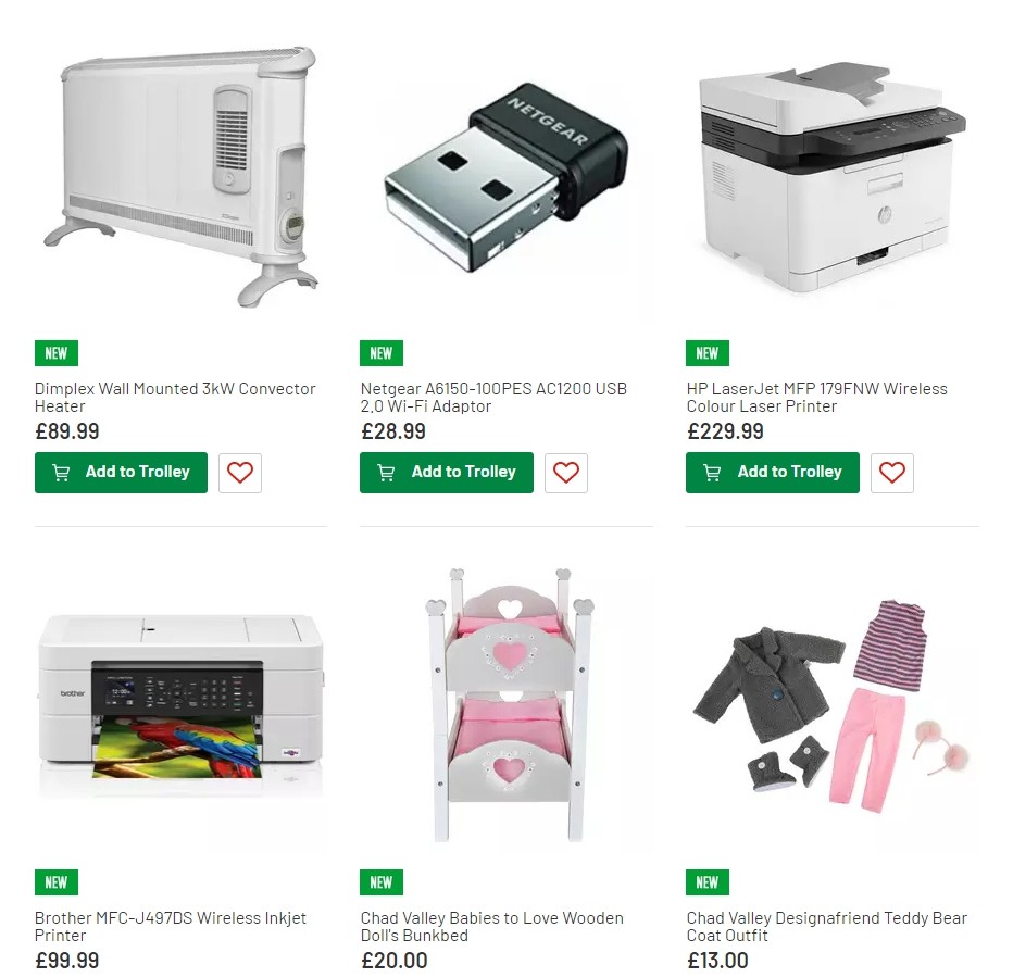 Argos Offers from 30 July