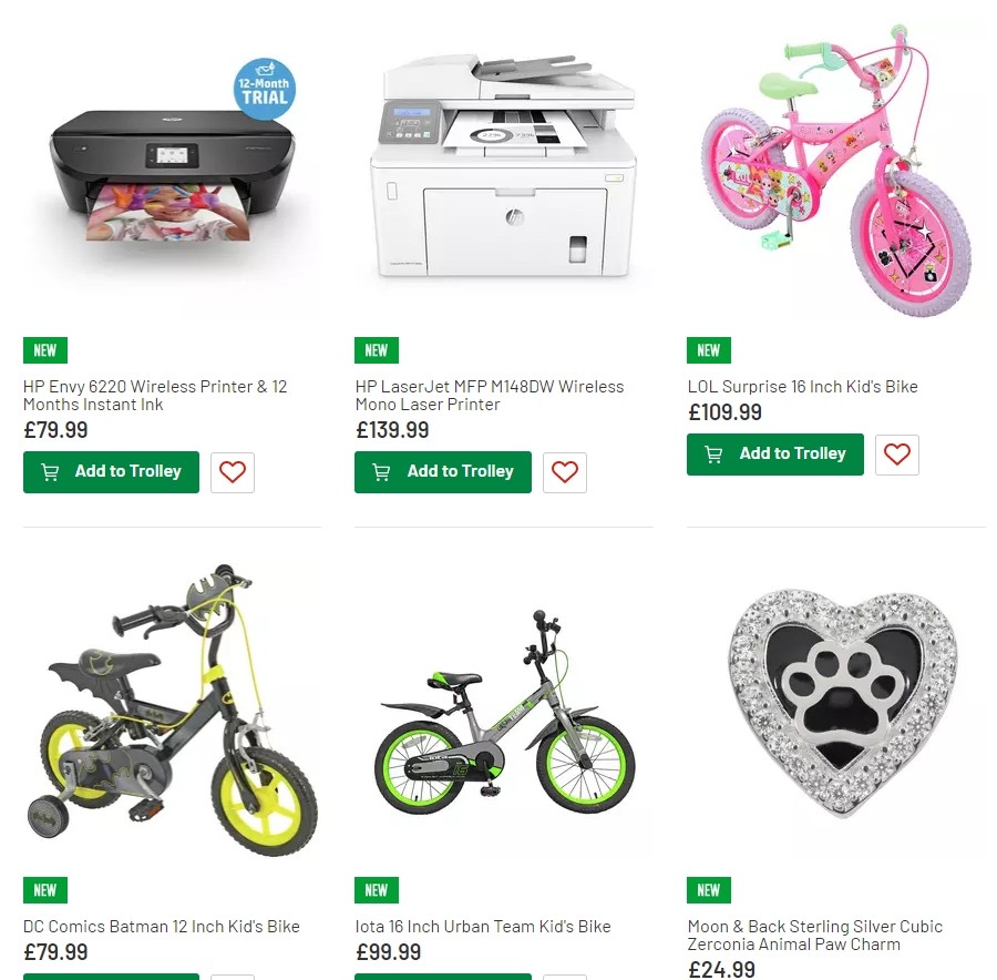 Argos Offers from 30 July