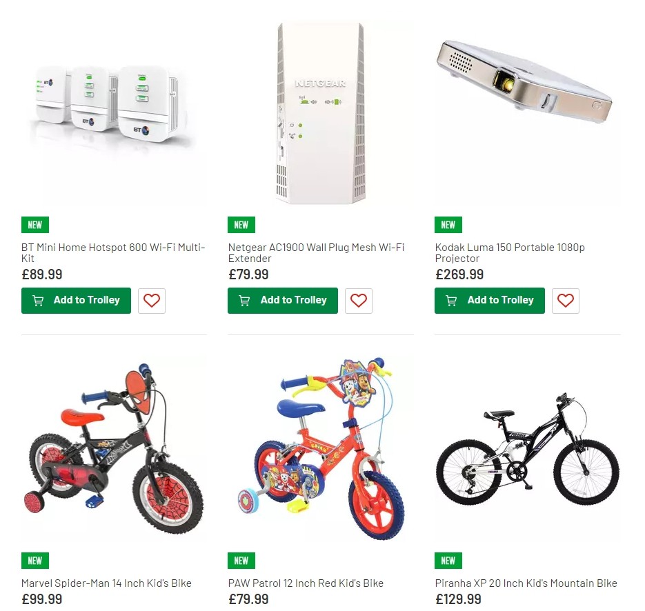 Argos Offers from 30 July