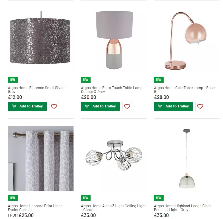 Argos Offers from 30 July