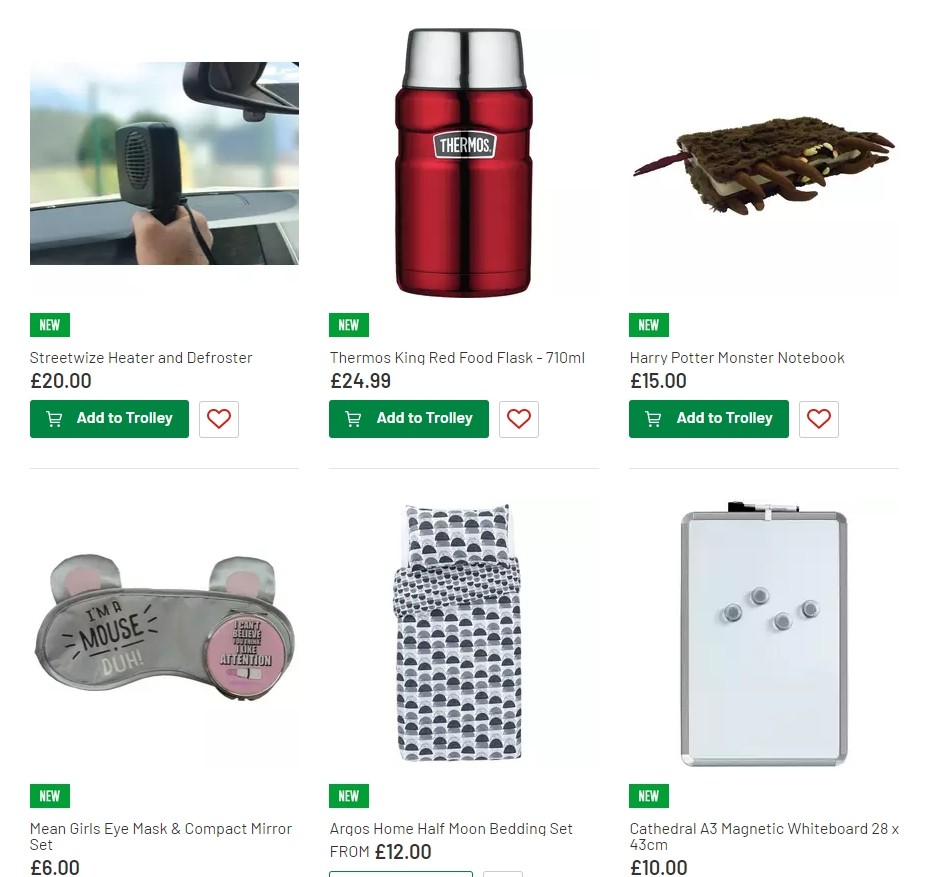 Argos Offers from 30 July