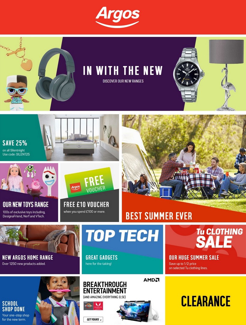 Argos Offers from 6 August