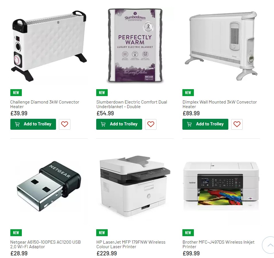 Argos Offers from 6 August