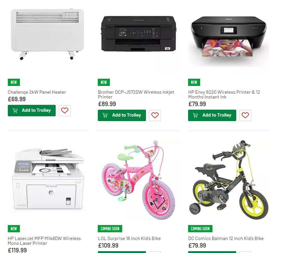 Argos Offers from 6 August