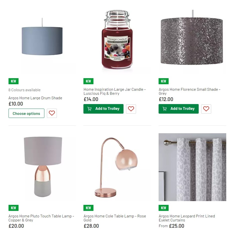 Argos Offers from 6 August