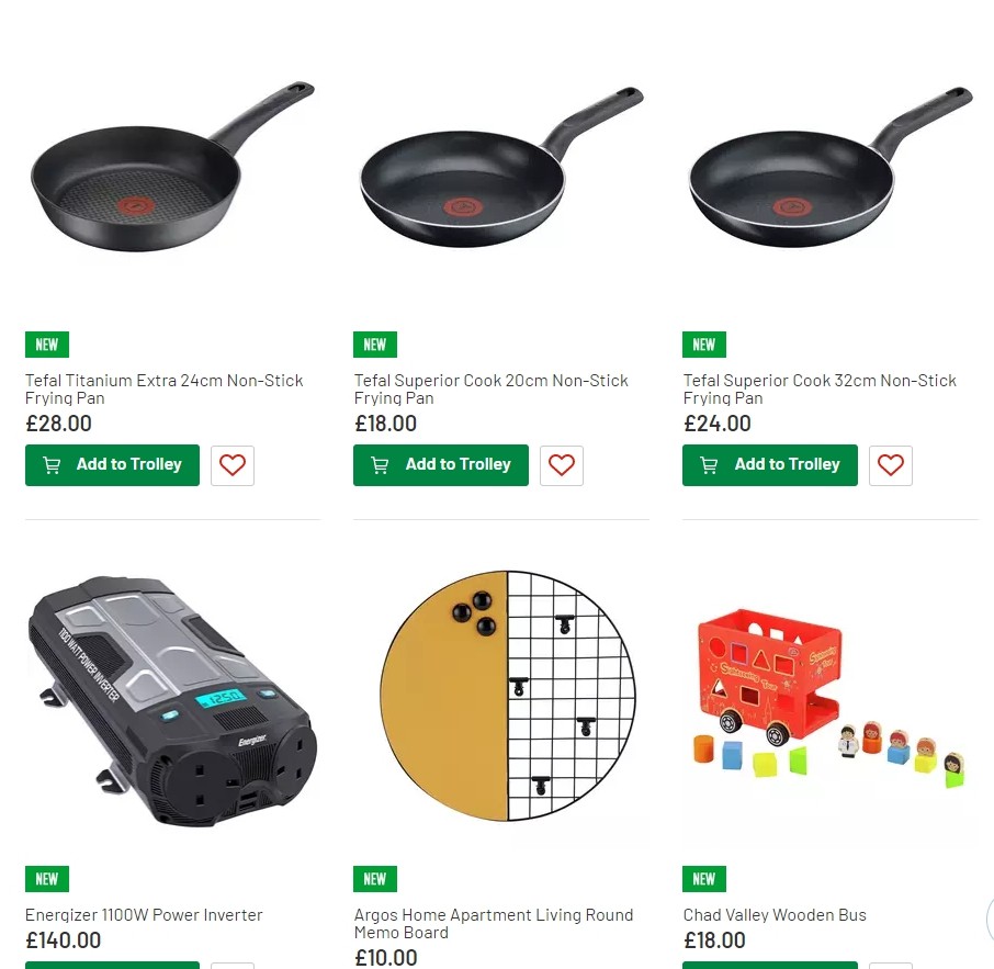 Argos Offers from 6 August