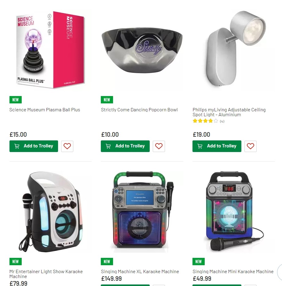 Argos Offers from 6 August