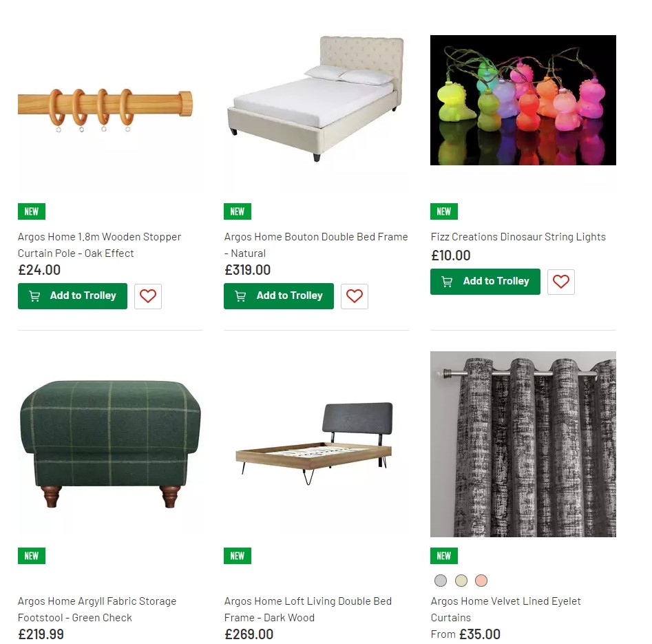 Argos Offers from 13 August