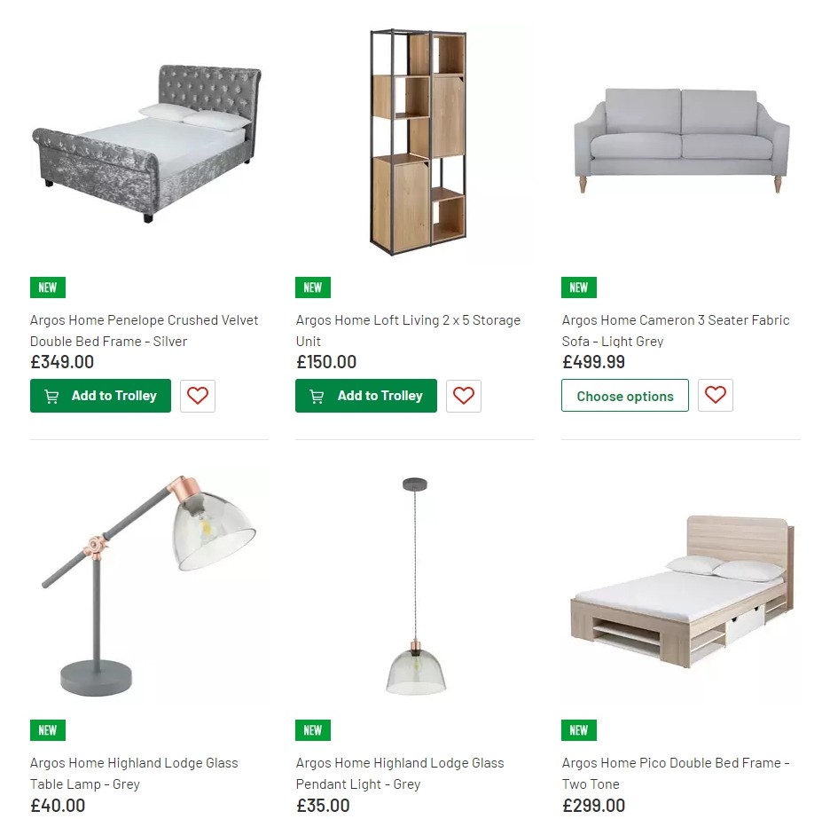 Argos Offers from 13 August