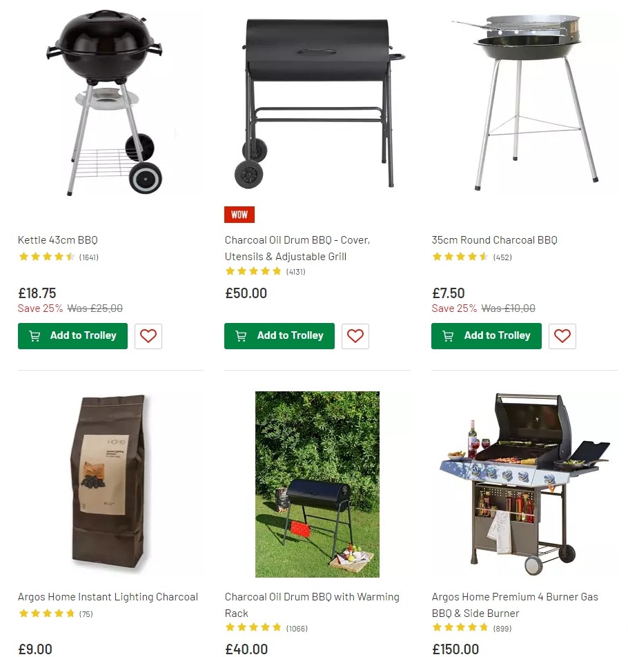 Argos Offers from 27 August