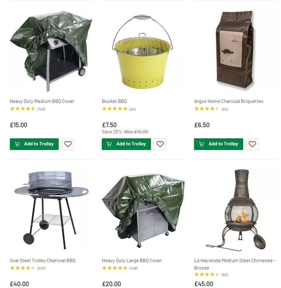 Argos Offers from 27 August