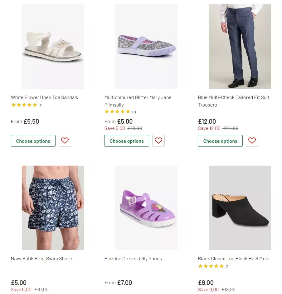 Argos Offers from 27 August