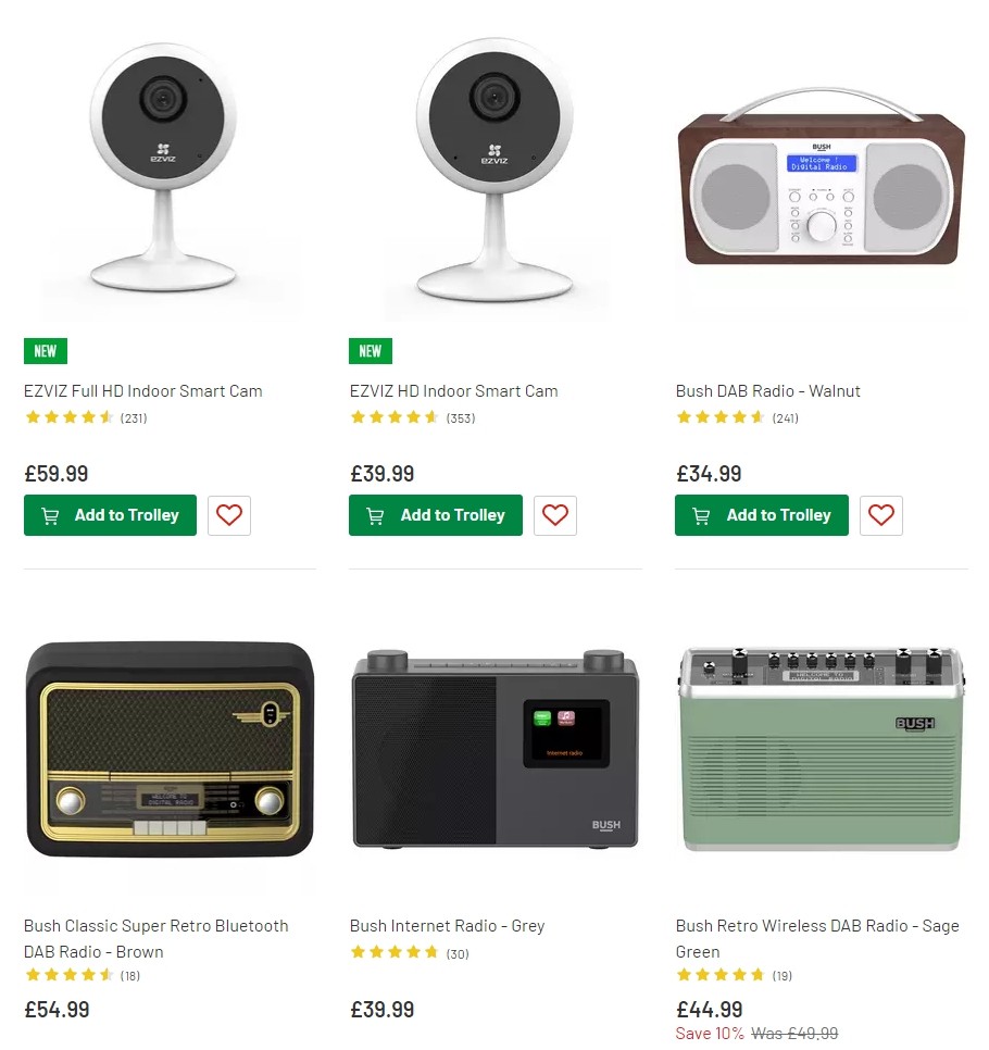 Argos Offers from 3 September