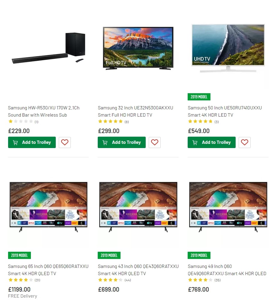 Argos Offers from 3 September