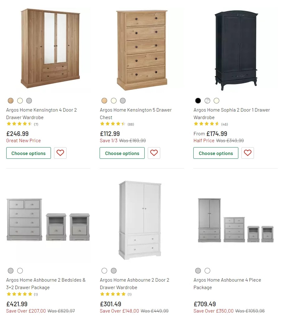 Argos Offers from 3 September