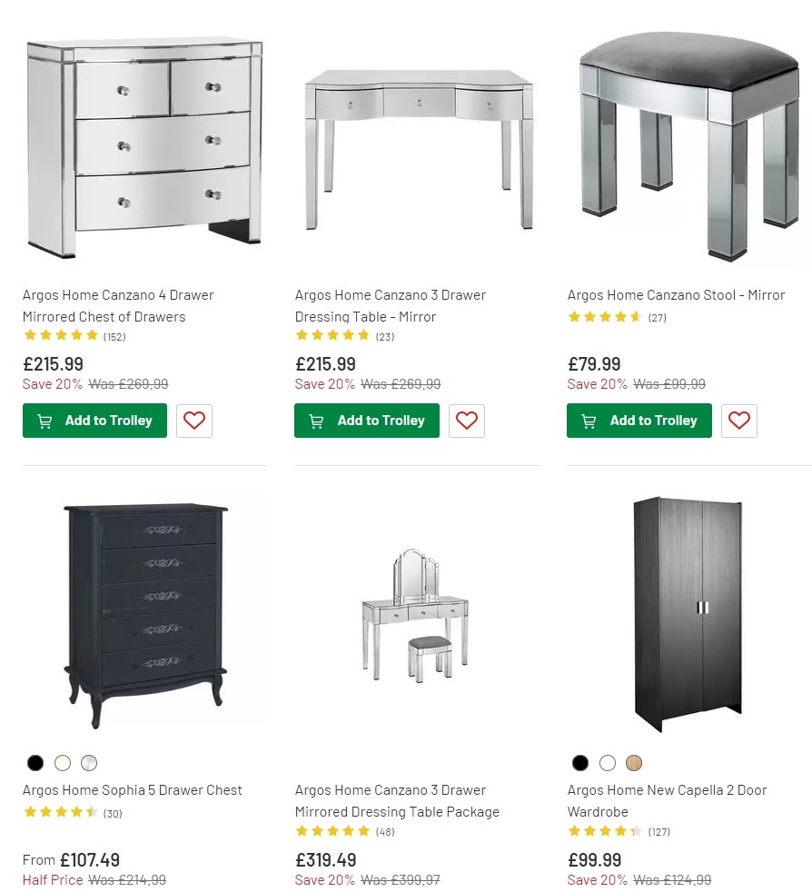 Argos Offers from 3 September