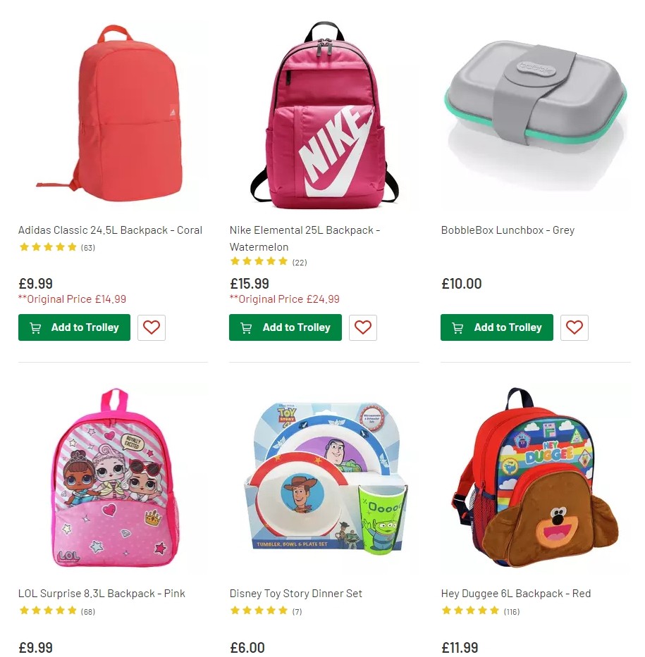 Argos Offers from 3 September