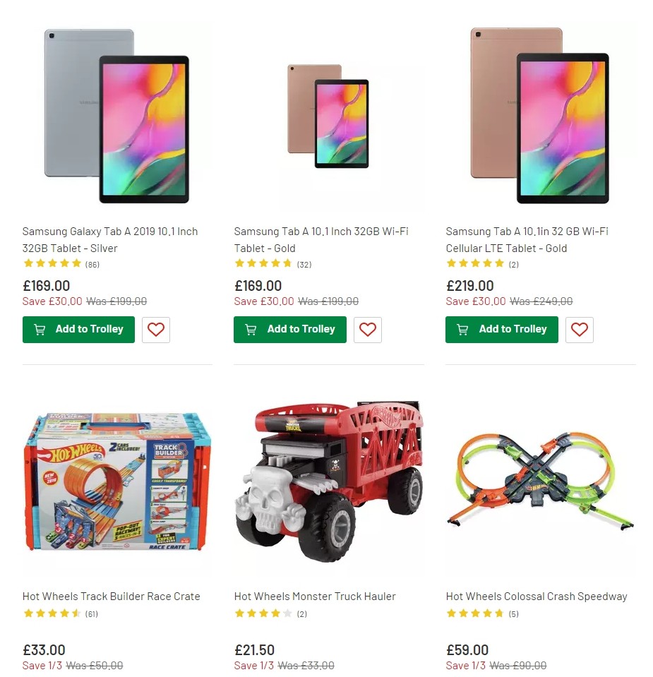 Argos Offers from 3 September