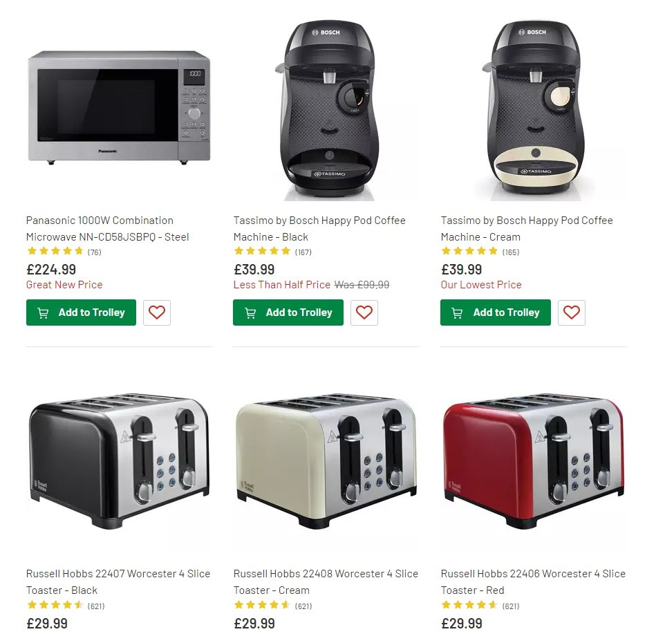 Argos Offers from 1 October