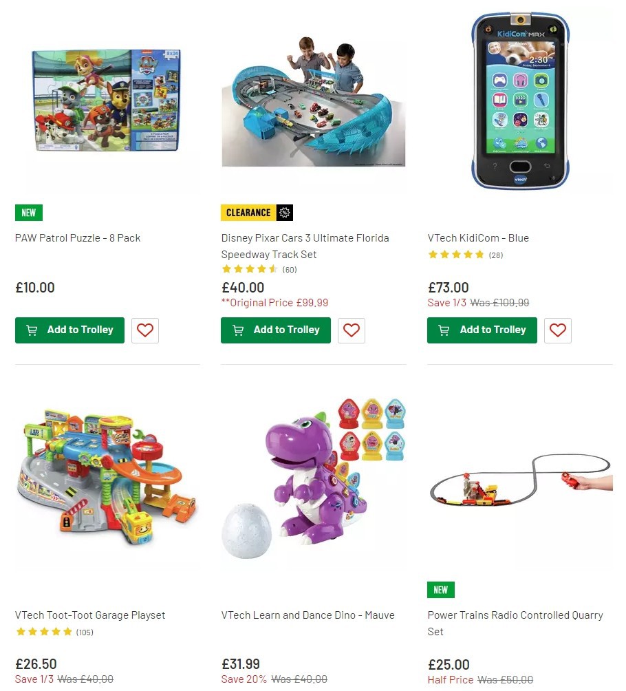 Argos Offers from 1 October