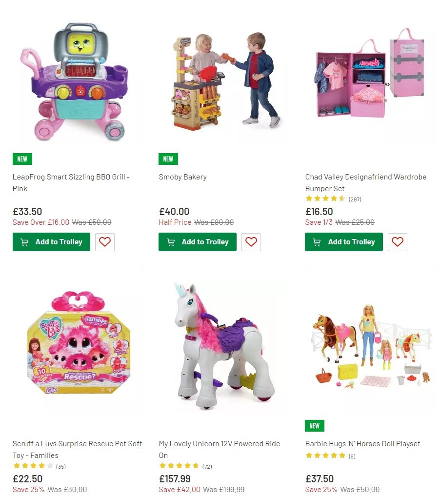 Argos Offers from 1 October